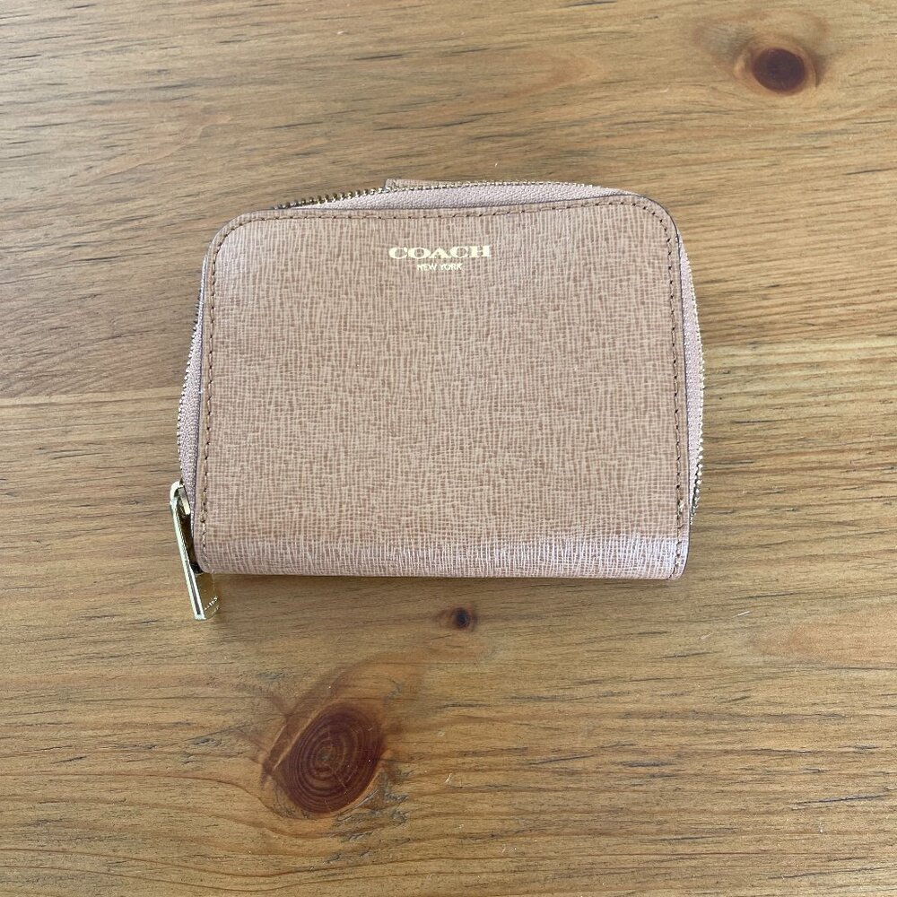 Coach Small Zip Around Card Case